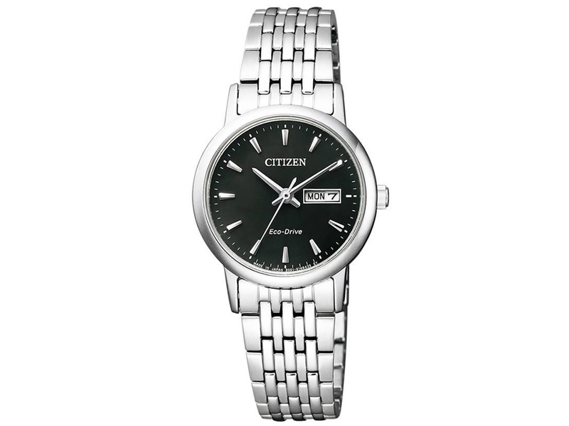 Đồng hồ nữ Citizen EW3250-53E (Máy Eco-Drive, kính Sapphire, lịch thứ ngày, kích thước mặt 27mm)