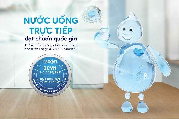 Máy lọc nước Karofi Slim S-S038