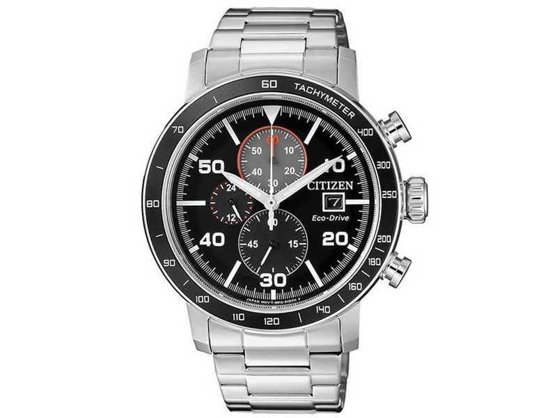 Đồng hồ nam Citizen CA0641-83E (Máy Eco-Drive, tính năng bấm giờ, lịch ngày, kích thước mặt 44mm)