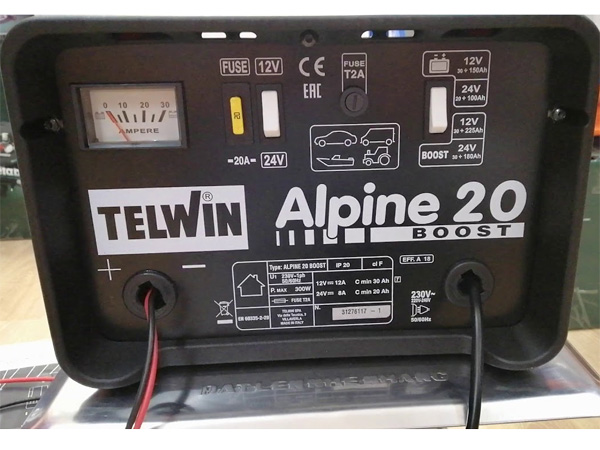 Bộ sạc bình ắc quy Telwin ALPINE 20 BOOST