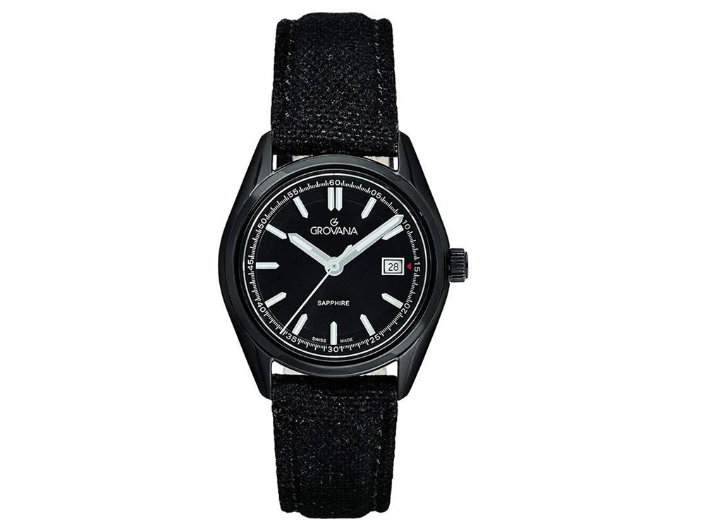 Đồng hồ Grovana 4556.1132 nữ kính Sapphire 33mm