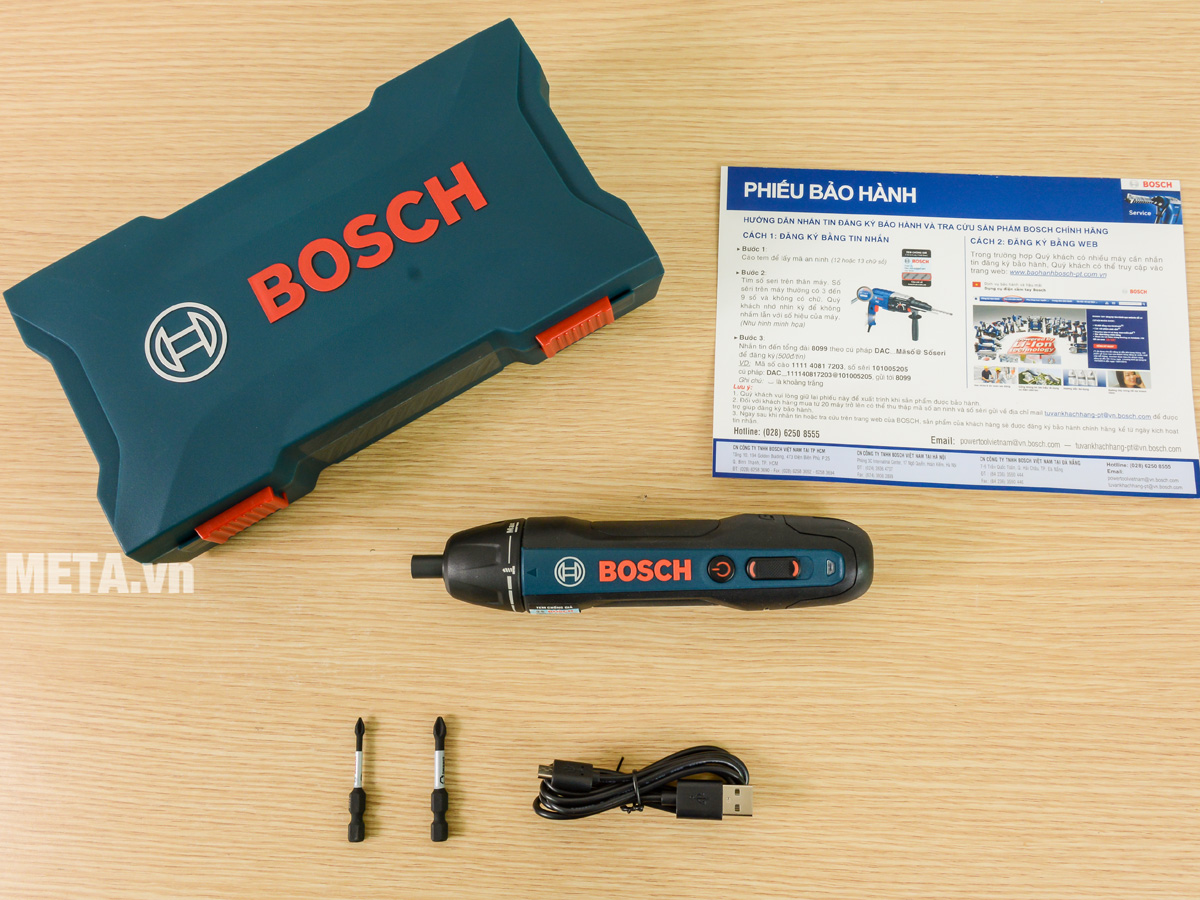 Bosch Go Gen 2 và phụ kiện đi kèm