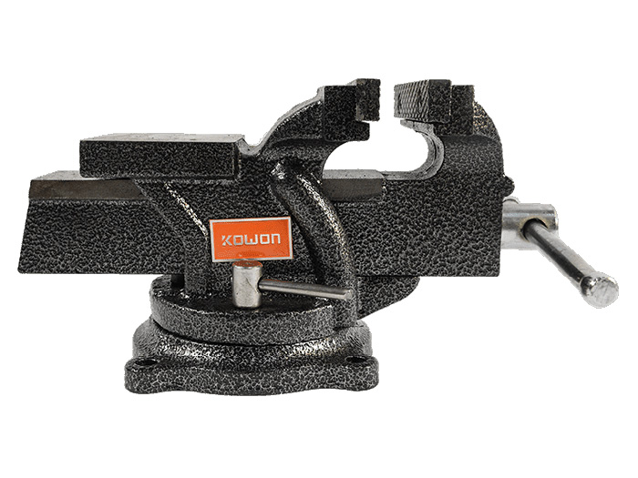 Ê tô bàn nguội có mâm xoay Kowon 4"
