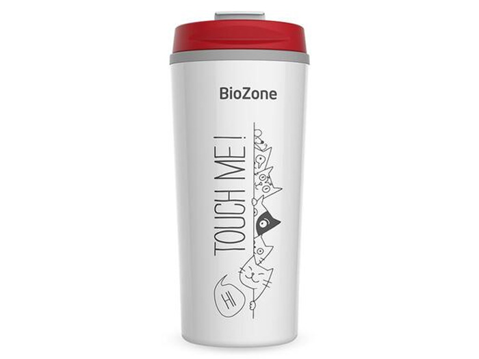 Bình cách nhiệt BioZone màu trắng đỏ KB-WA500P1WR