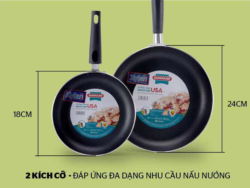 Kích thước đa dạng