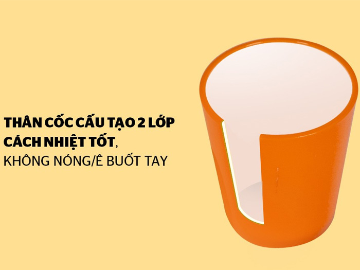 Cốc cách nhiệt BioZone KB-CU310PO