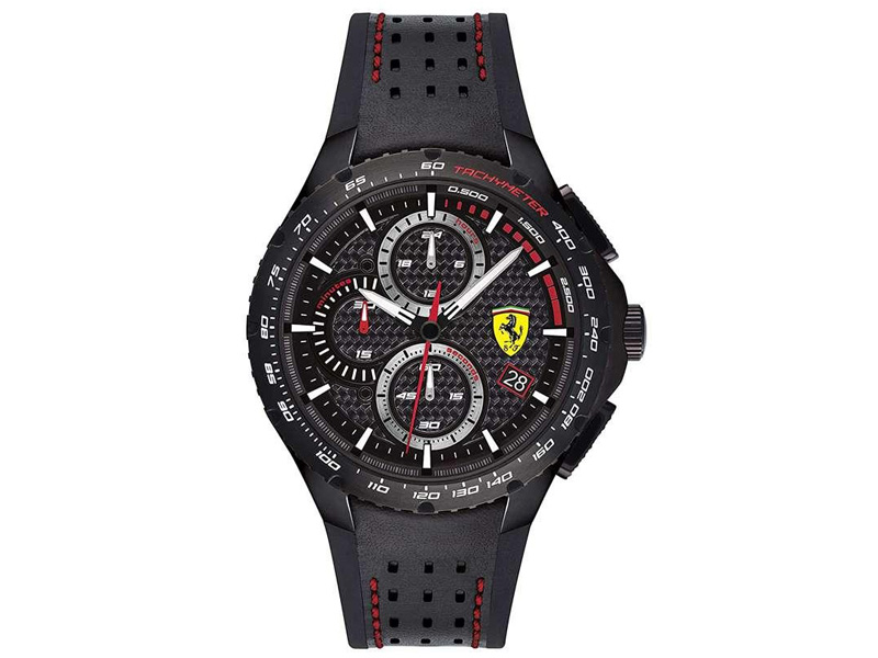 Đồng hồ nam Ferrari 0830734 Chronograph (Tính năng bấm giờ, lịch ngày, kích thước mặt 44mm)