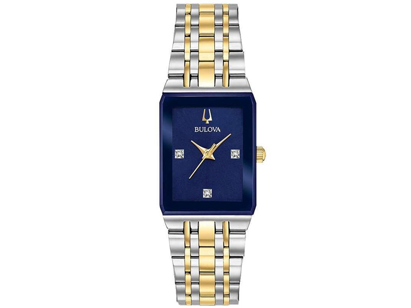 Đồng hồ nữ Bulova 98P177 (Đính Diamond, kích thước mặt 20.5mm x 32mm)