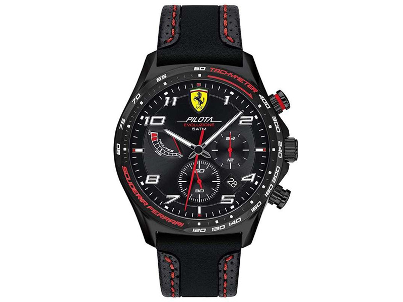Đồng hồ nam Ferrari 0830717 Chronograph (Bấm giờ, lịch ngày, kích thước mặt 44mm)