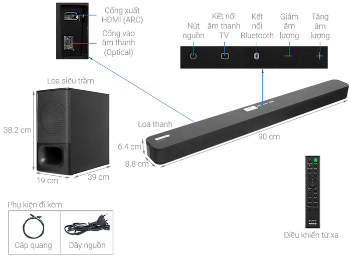 Dàn âm thanh Sony HT-S350