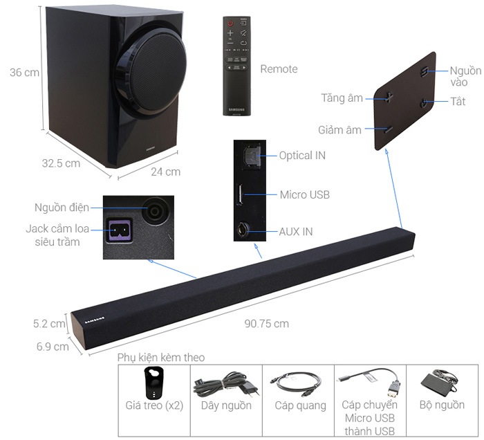 Loa thanh Samsung HW-K350