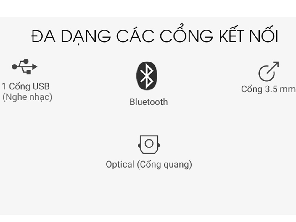 Khả năng kết nối đa dạng