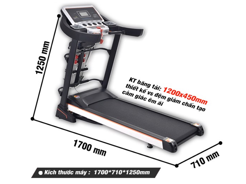 Máy chạy bộ điện Evere