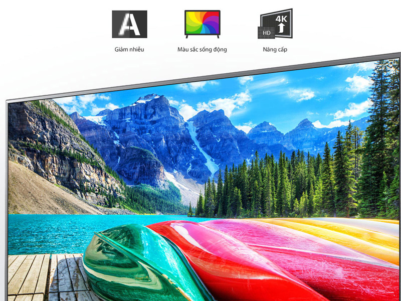 Bộ xứ lý 4K cho chất lượng hình ảnh rõ nét, sặc sỡ