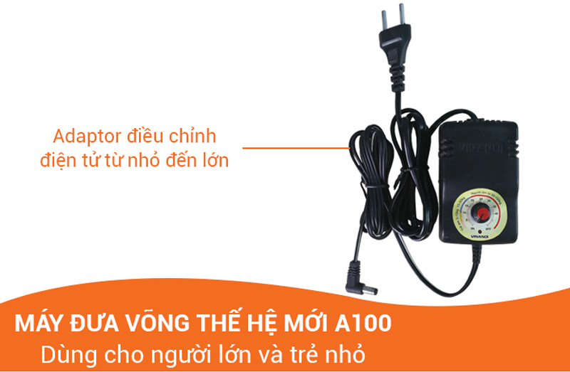 Bộ sạc của máy đưa võng