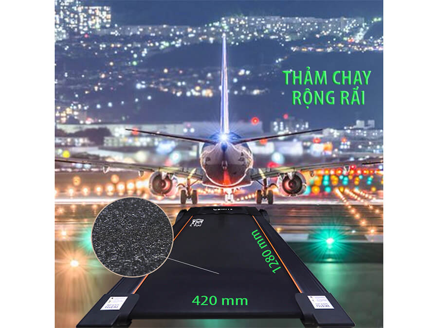 Máy chạy điện 4 chức năng Genus-313IW