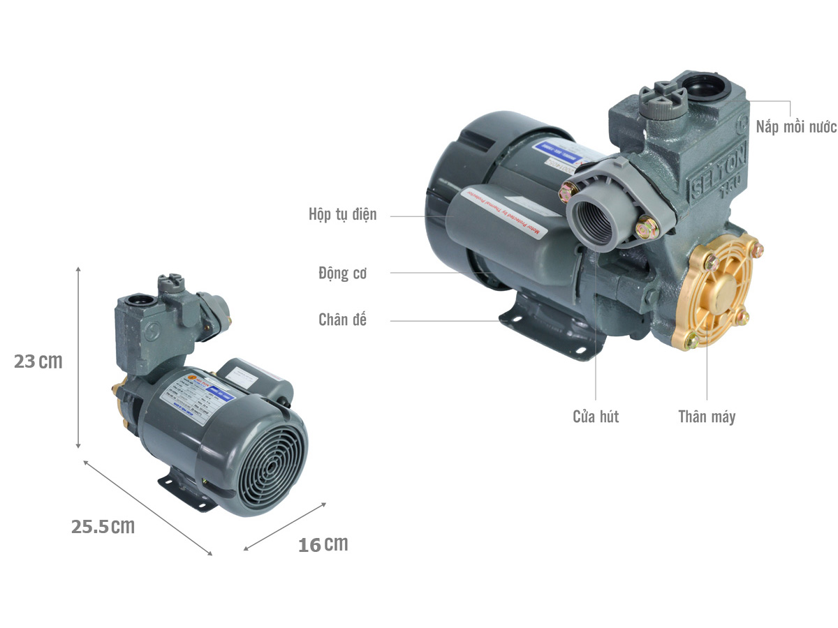 Máy bơm nước Selton 150BE