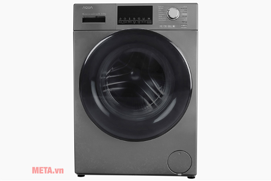 Máy giặt lồng ngang Aqua Inverter 9 kg AQD-D900F.W