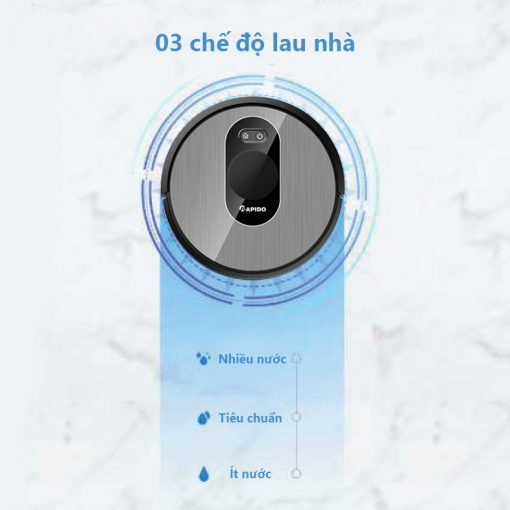 Robot hút bụi lau nhà Rapido R8S