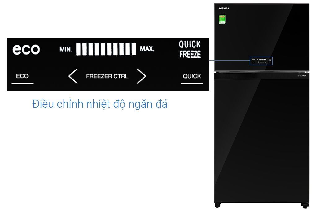 Bộ điều khiển màn hình cảm ứng bên ngoài của tủ lạnh Toshiba GR-AG58VA XK