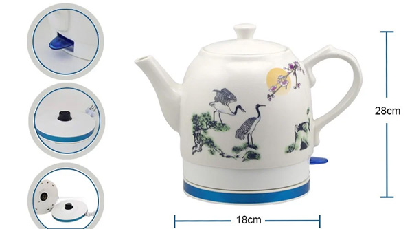 Ấm đun siêu tốc sứ Mishio MK-106
