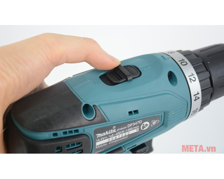 Máy khoan vặn vít dùng pin Makita DF347DWE 14.4V