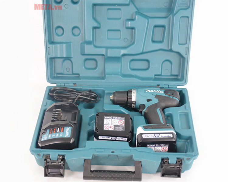 Máy khoan vặn vít dùng pin Makita DF347DWE 14.4V