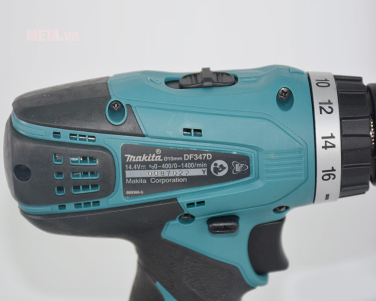 Máy khoan vặn vít dùng pin Makita DF347DWE 14.4V