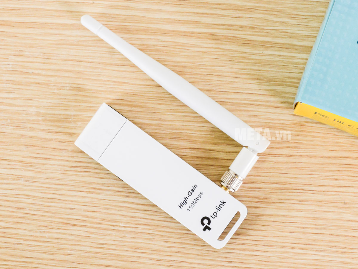 Bộ thu Wireless TP-LINK TL-WN722N cho tốc độ không dây 150Mbps