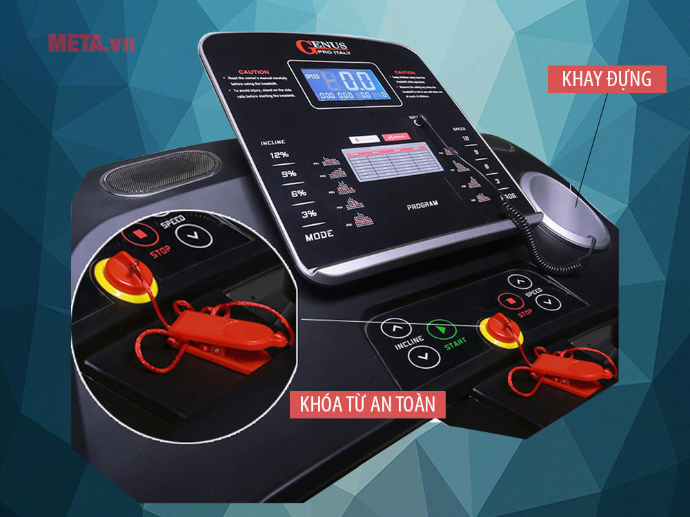 Máy chạy điện 4 chức năng Genus-313I