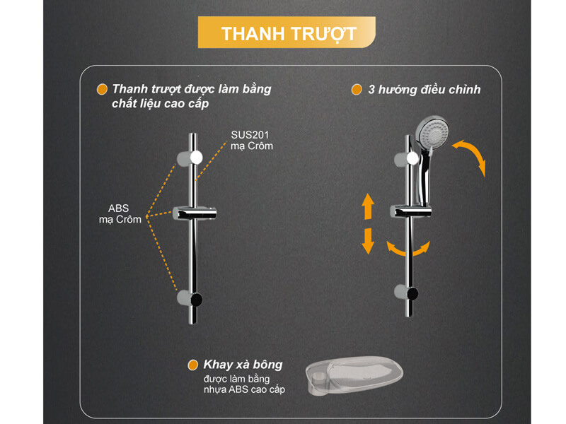 Hình ảnh thiết kế thanh trượt