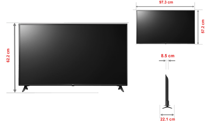 Smart Tivi LG 49 inch 43UN7190PTA