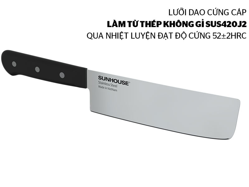 Dao thái Sunhouse KS-KN165SS