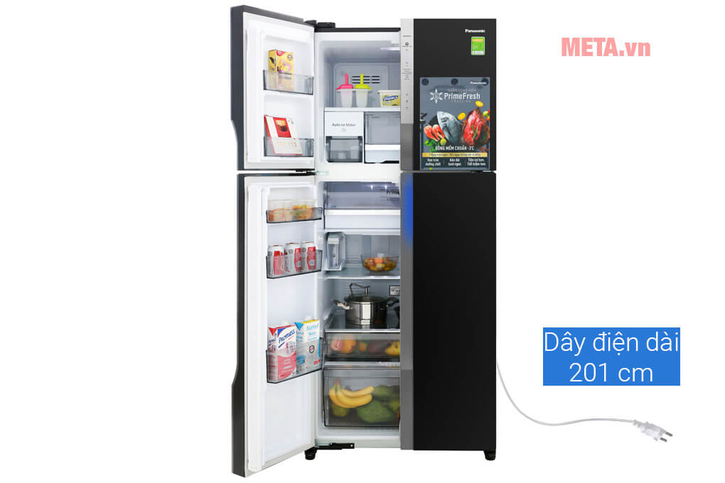 Tủ lạnh Panasonic inverter NR-DZ600GXVN 550 lít
