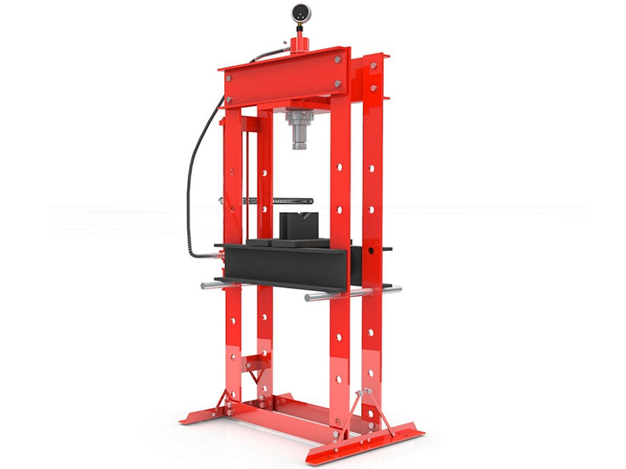 Máy ép thủy lực dùng tay Torin TY30002 30 tấn, có đồng hồ