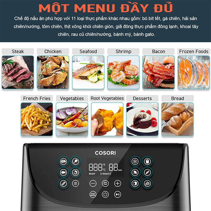 Nồi chiên không dầu Cosori CP158-AF