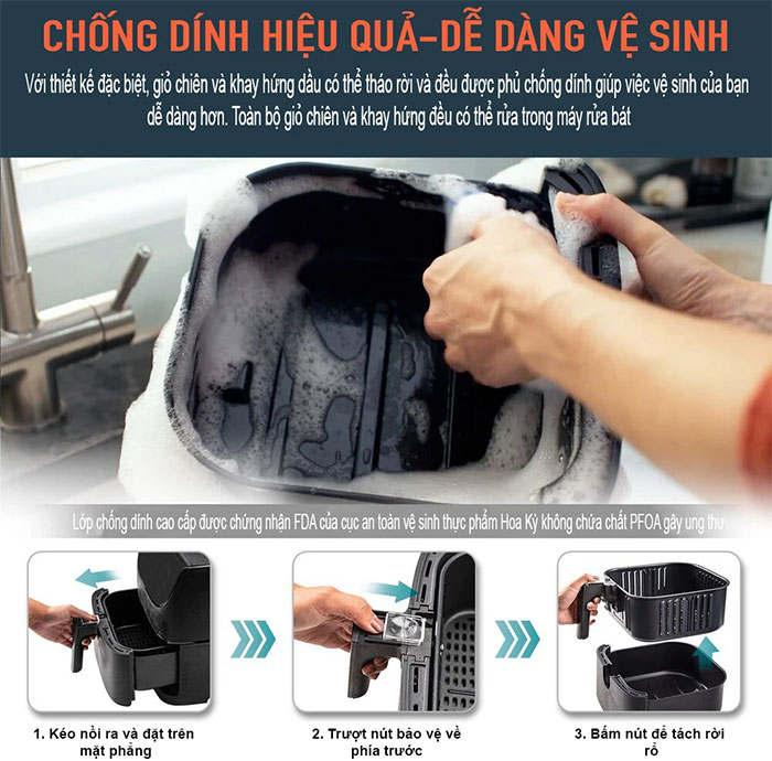 Nồi chiên không dầu Cosori CP158-AF