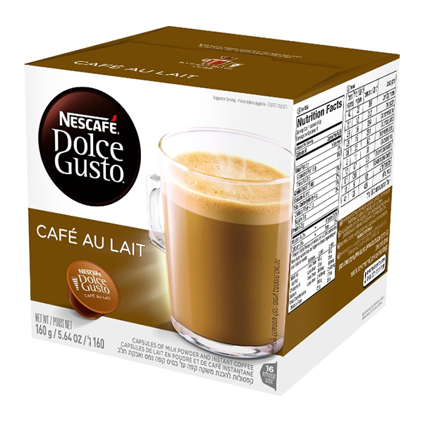 Viên nén cà phê vị cà phê sữa Nescafe Dolce Gusto – Café Au Lait