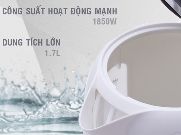 Công suất hoạt động lớn