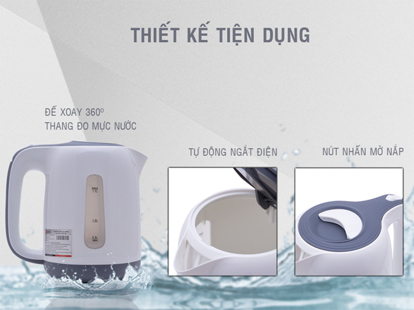 Ưu điểm của ấm siêu tốc