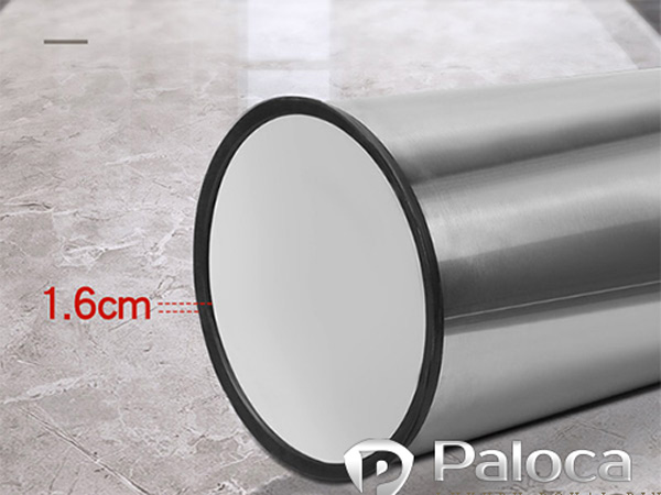 Thùng rác inox nắp lật nhỏ Paloca