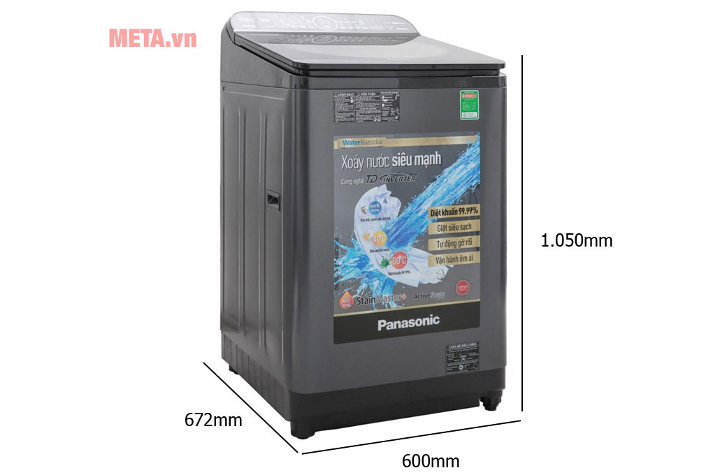Máy giặt lồng đứng Panasonic NA-FD10XR1LV 10.5kg
