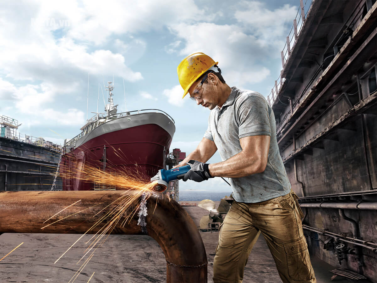 Máy mài góc Bosch GWS 9-100P