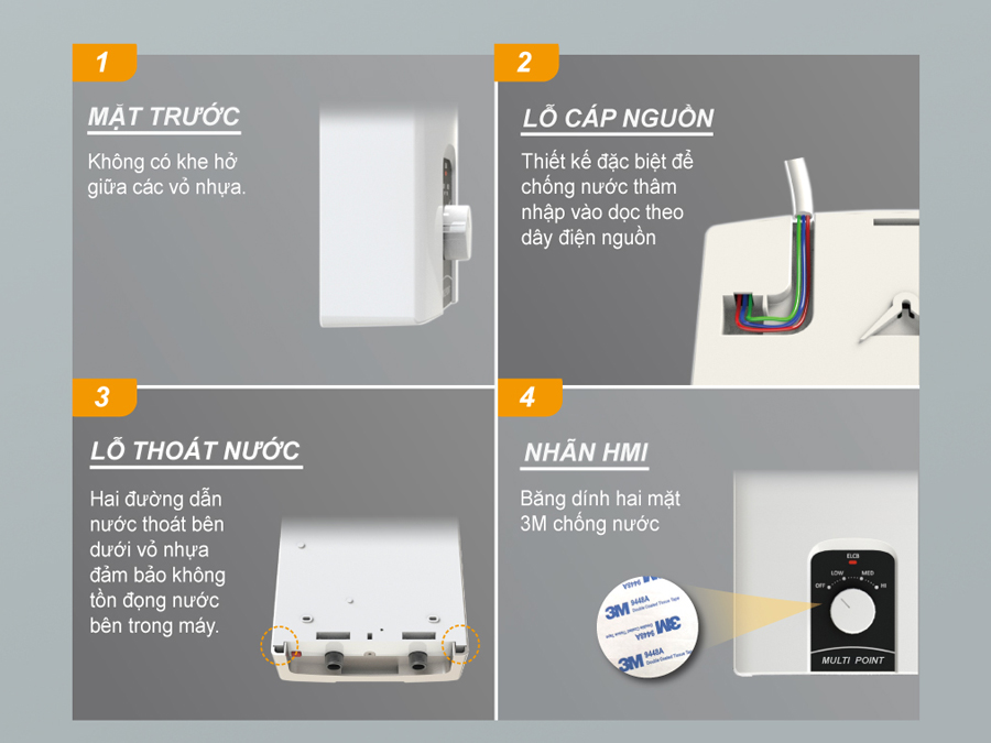 Máy nước nóng trực tiếp OTTOWA 