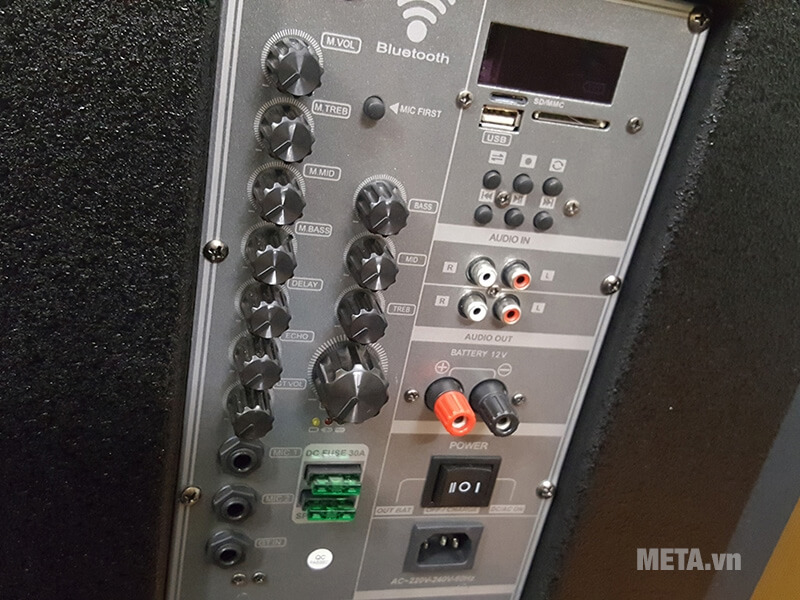 Loa kéo di động 2 bass công suất lớn Best 8100