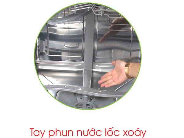 Tay phun nước lốc xoáy