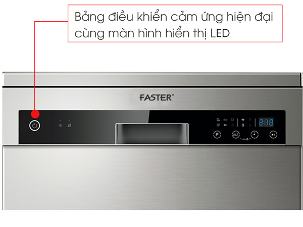 Bảng điều khiển dễ thao tác