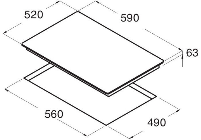 Bếp từ Cata IB 6030 X