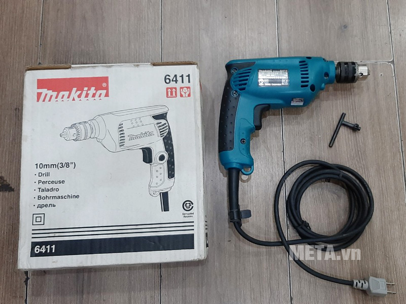 Máy khoan Makita Makita 6411 có hệ thống cách điện an toàn