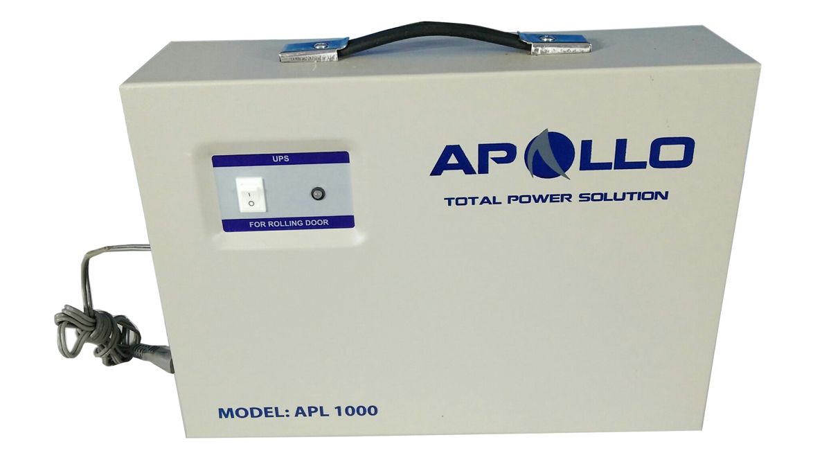 Thông số kỹ thuật của bộ lưu điện cho cửa cuốn Apollo APL1000